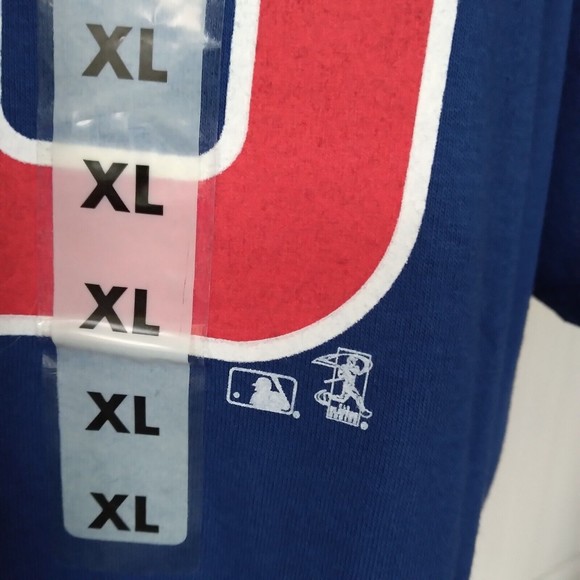 New XL Chicago Cubs Baseball  Castro #13 Shirt Genuine MLB  LIC#  Merch.  Cotton - Picture 13 of 14
